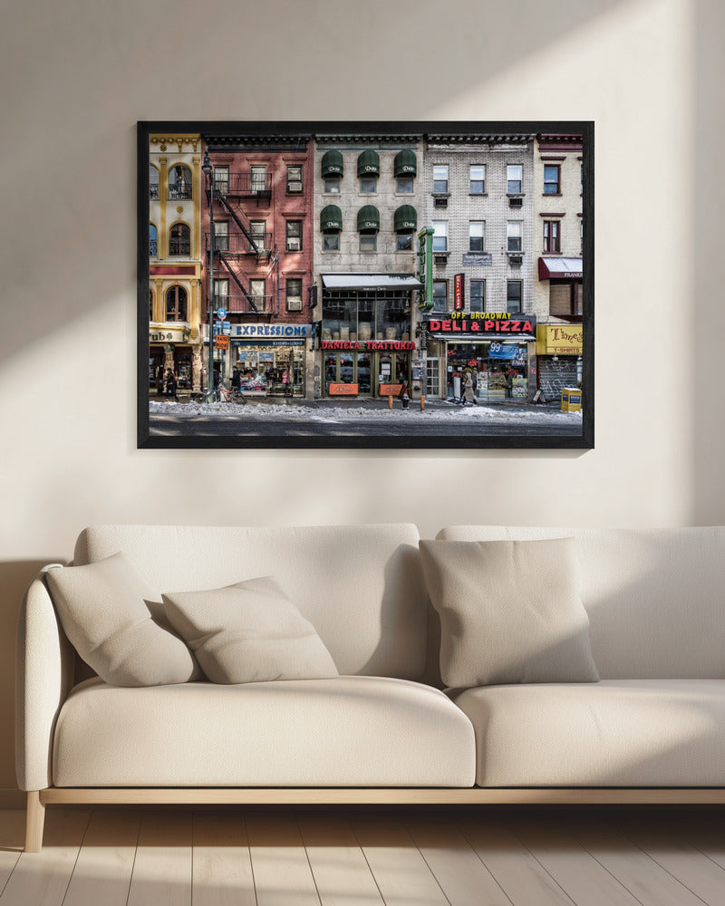 Art mural : Une froide journée à New York