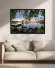 Wall art Lake view