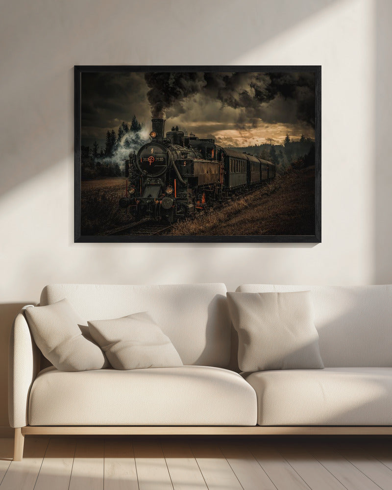Wall Art Train de l'or (Gold digger train)
