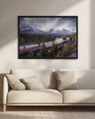 Wall art Fast train