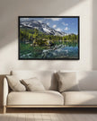 Art mural Lac Green Mountain