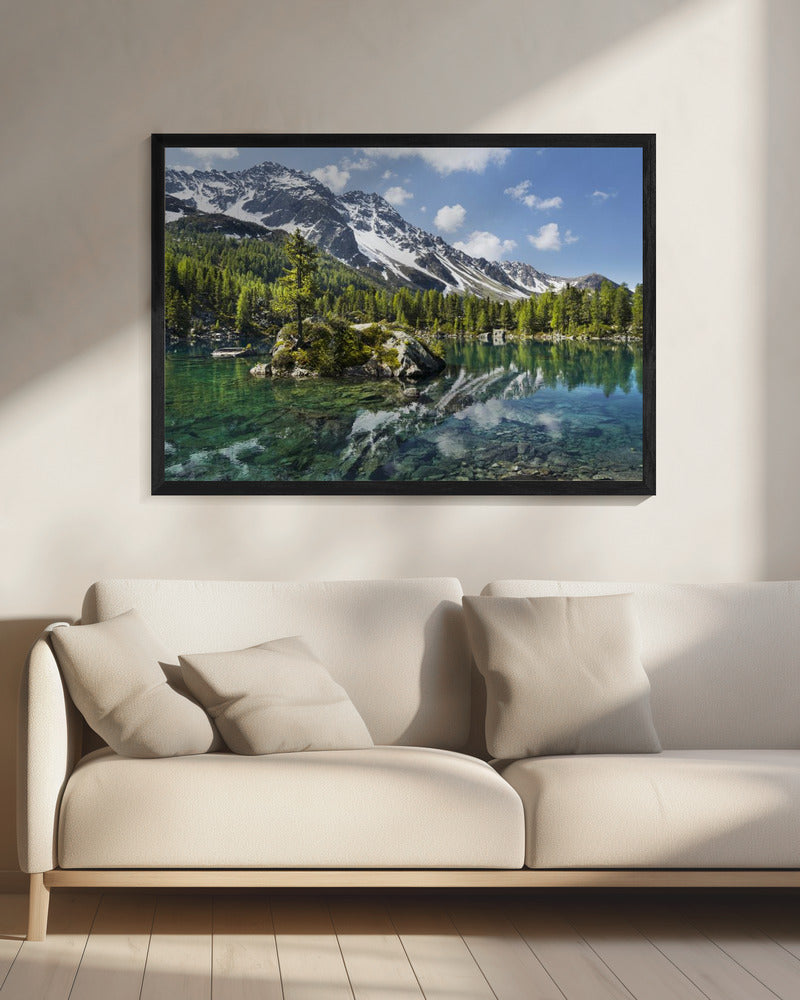 Art mural Lac Green Mountain