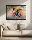 Illustration murale, art mural, oiseau, oiseaux, animal, illustration vintage, art mural 12