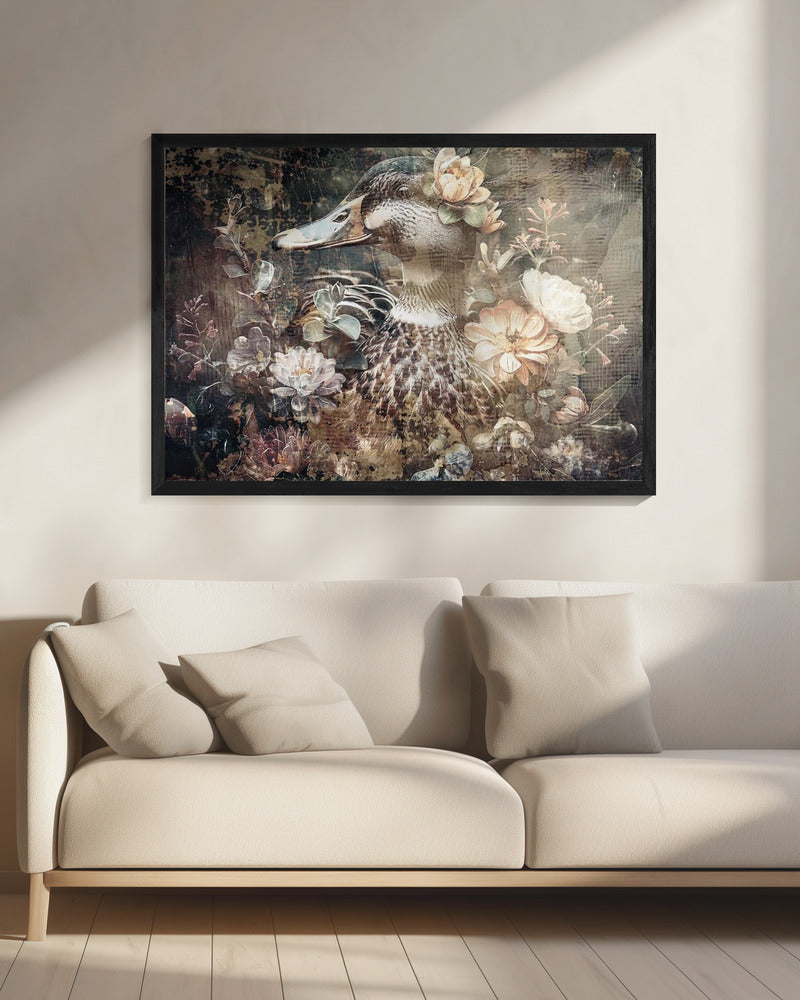 Illustration murale, art animal, art vintage, illustration murale 06.