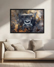 Illustration murale vintage d'animaux - Wallart 03