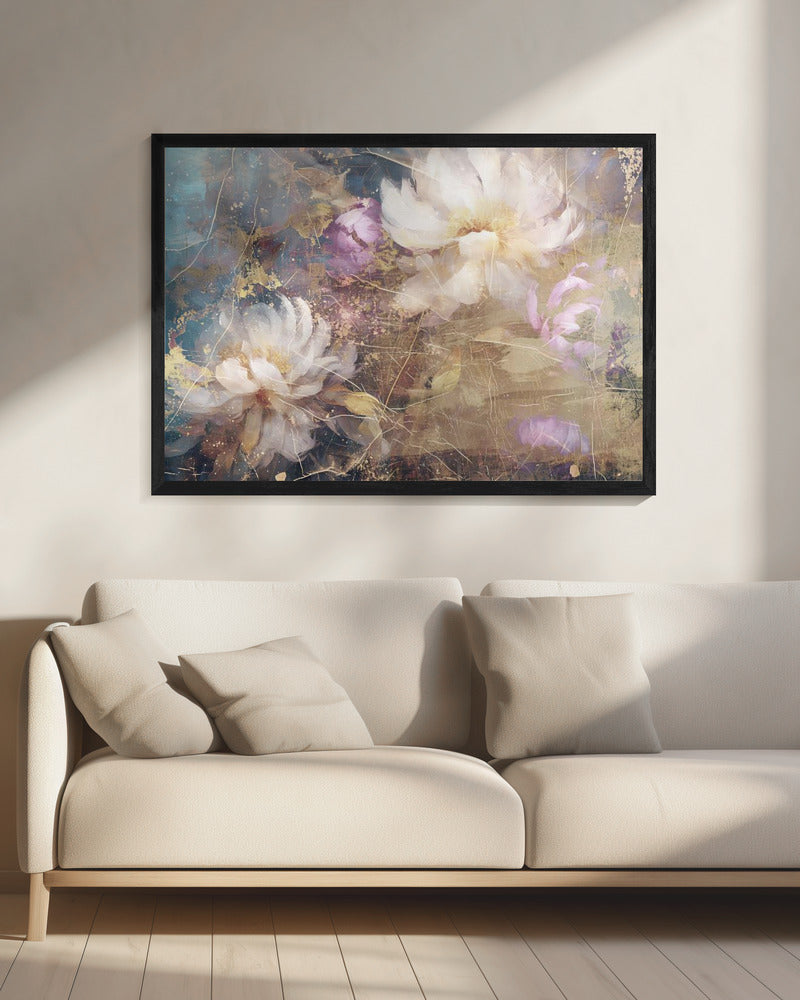 Illustration murale Fleur Art floral Illustration murale 002