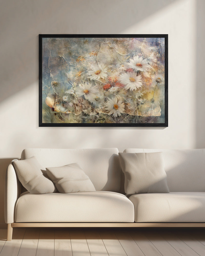 Illustration murale Fleur Art floral Illustration murale 009