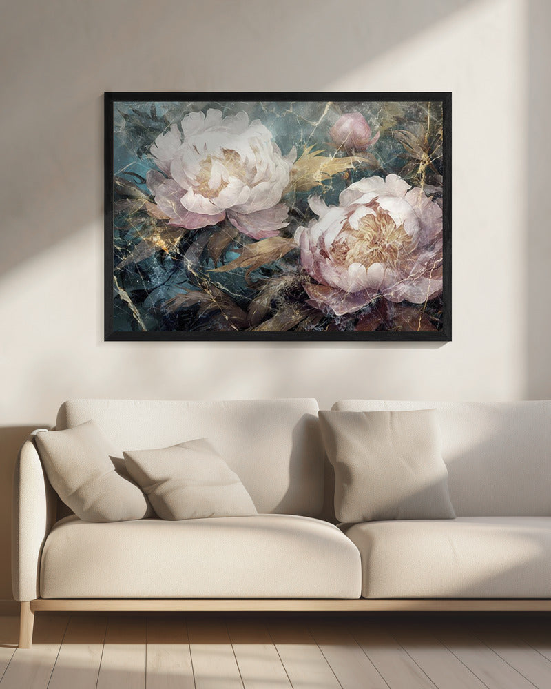Illustration murale Fleur Art floral Illustration murale 014