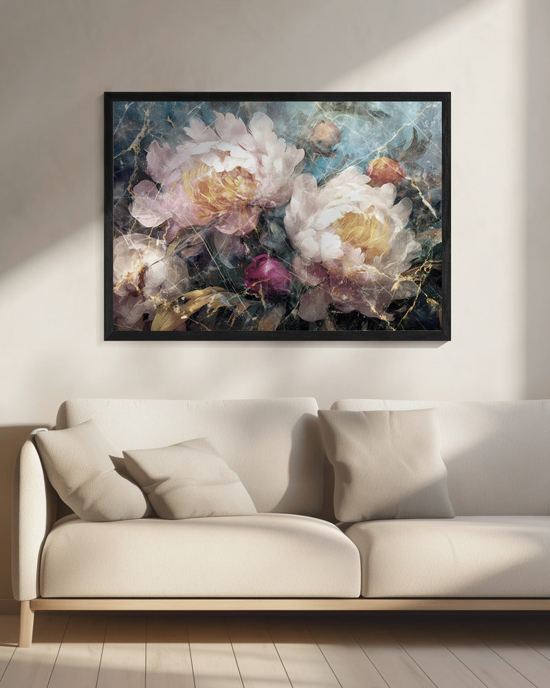 Illustration murale Fleur Art floral Illustration murale 015