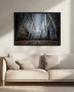 Wall art Brookfield Place, a poetic hymn of light & symmetry