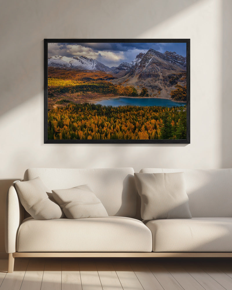 Peinture murale, Lac Magog, Québec