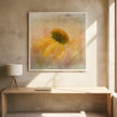 Wall Art Echinacea in Yellow