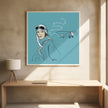 Wall art Amelia Earhart