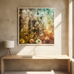 Wall art Floral Animals Vintage Art Illustration 06