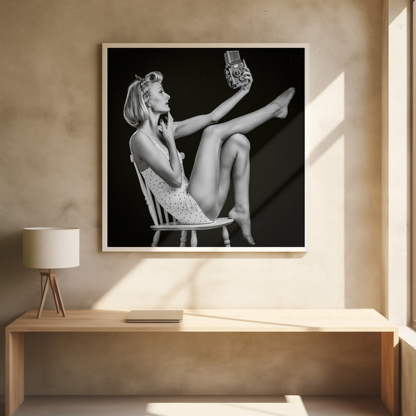 Wall art Vintage Selfie