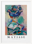 Wall art Femme au chapeau 1905