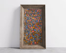 Piet Mondrian Composition (1916) Art Print: Vintage Mid-Century Modern Giclee Print (2x1)