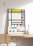 Piet Mondrian 'Place de la Concorde' Giclee Print: Mid-Century Modern Art