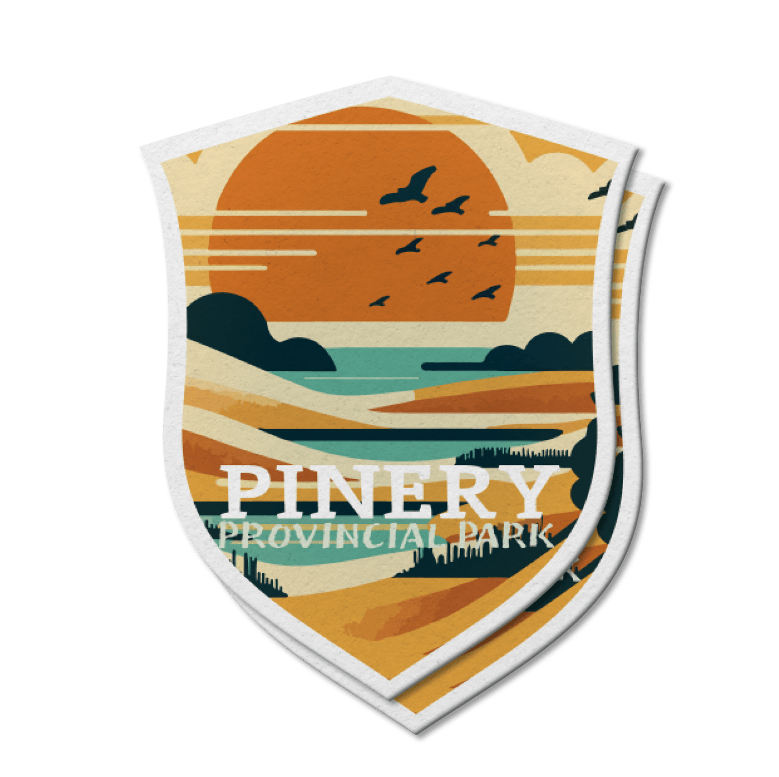 Pinery Ontario Provincial Park Waterproof Vinyl Sticker, Canada Parks