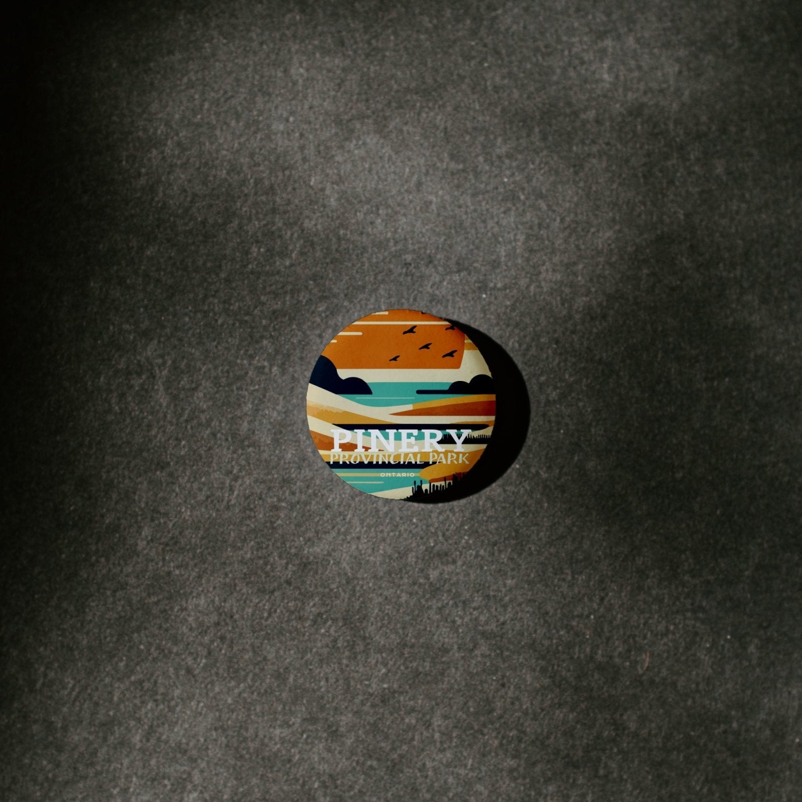 Pinery Provincial Park of Ontario Pinback Button, Canada Parks