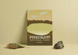 Pingualuit National Park 'Explored' Poster, Canada Parks