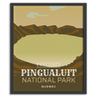 Pingualuit National Park 'Explored' Poster, Canada Parks