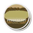 Pingualuit Quebec National Park Waterproof Vinyl Sticker, Canada Parks