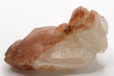 Pink Lithium Crystal Cluster from Brazil Approx. 3.5 cm x 3.5 cm Pink lithium quartz crystals get their pink color from lepidolite, a lithium-rich mica mineral.