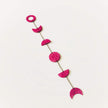 Pink Moon Phase Wall Hanging, Little Girl Room Décor