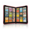 EVORETRO 9-Pocket Zip-Up Trading Card Zipper Binder for 360 cards