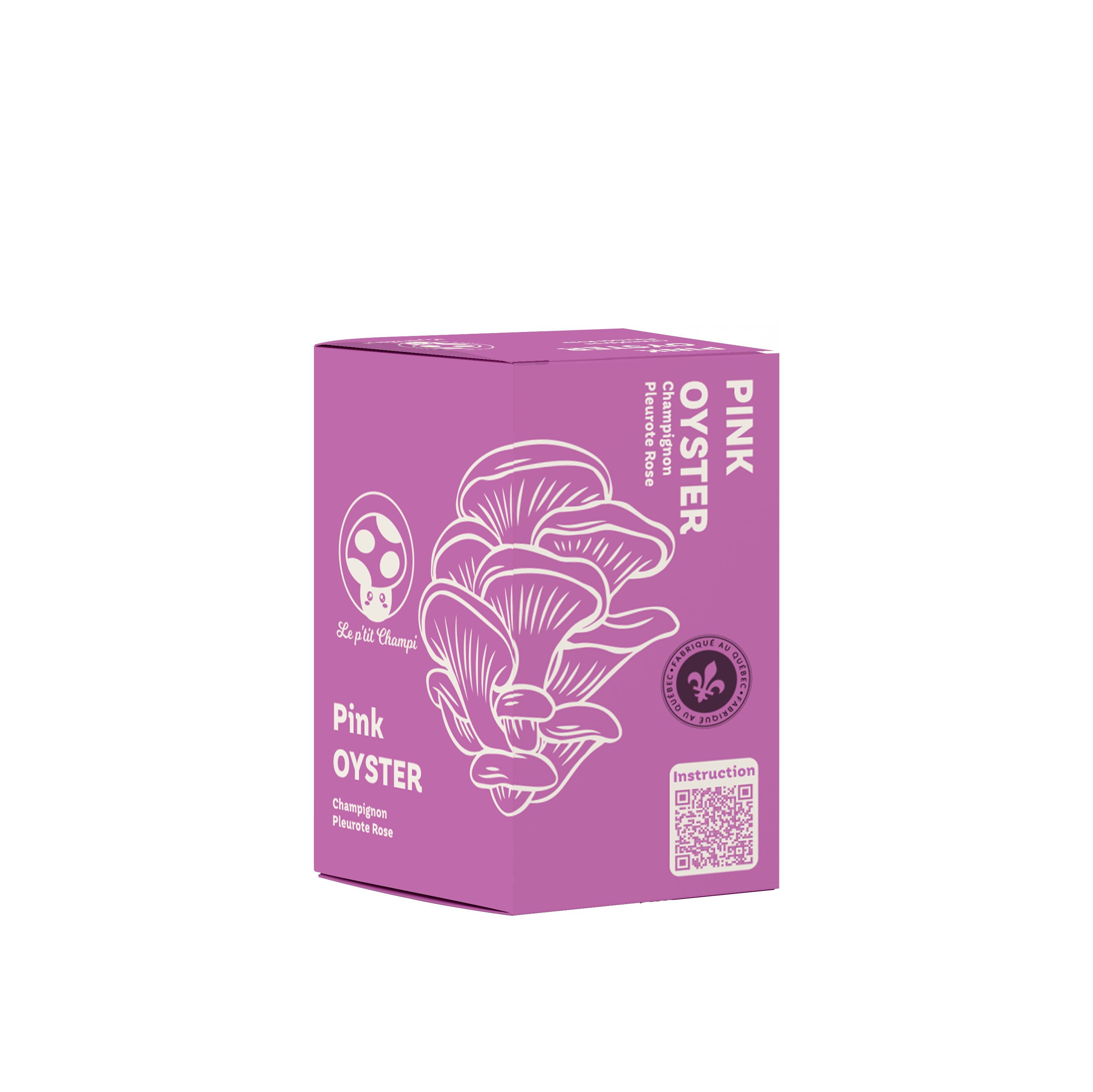 Pink Oyster Mushroom Kit