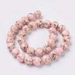 Pink Abalone Shell Assembled Turquoise Gemstone Bead