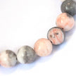 Pink Zebra Jasper Gemstone Bead