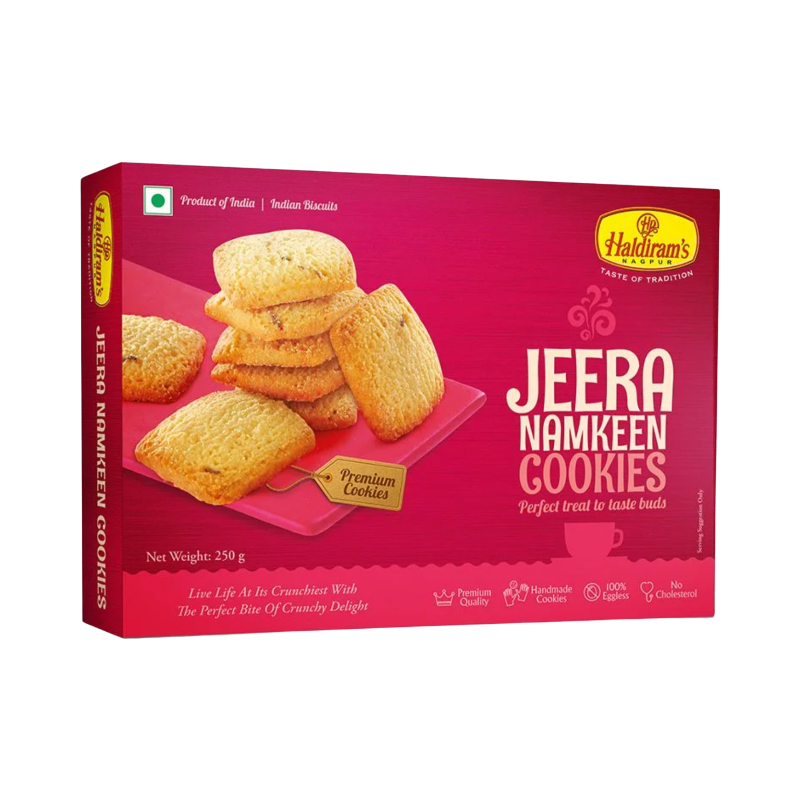Haldirams Jeera Namkeen Cookies 250g