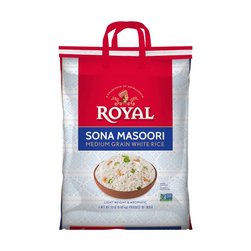 Royal Sona Masoori Rice 20lb