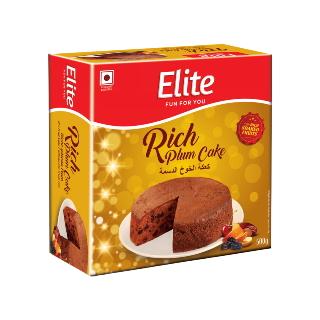 Elite Rich Plum Cake 500g