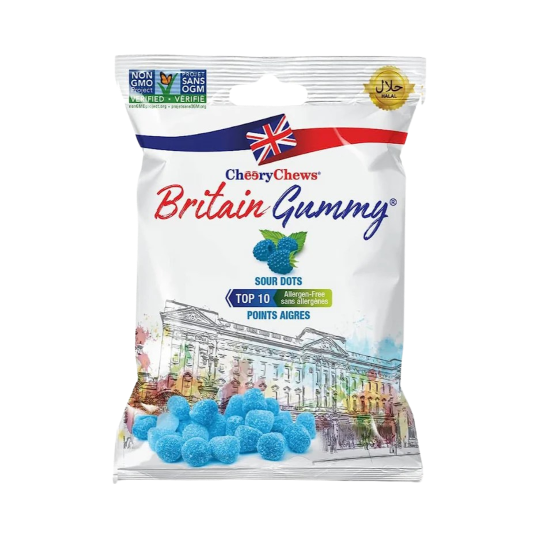 Britain Gummy Sour Dots 150g