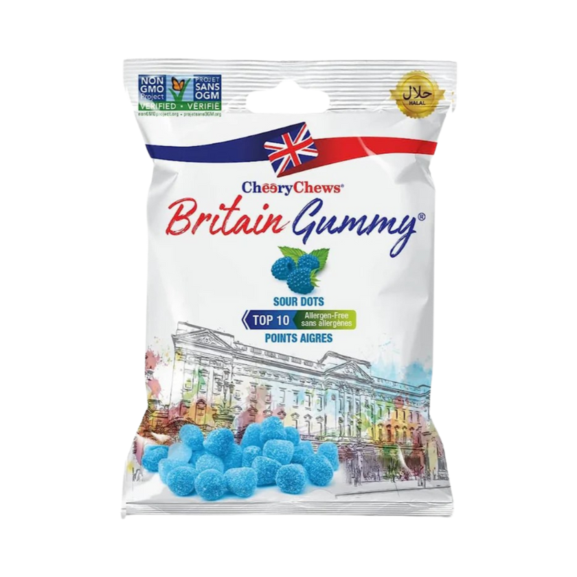 Britain Gummy Sour Dots 150g