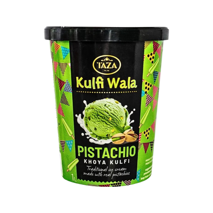 Taza Kulfi Wala Pistachio Khoya Kulfi 1L