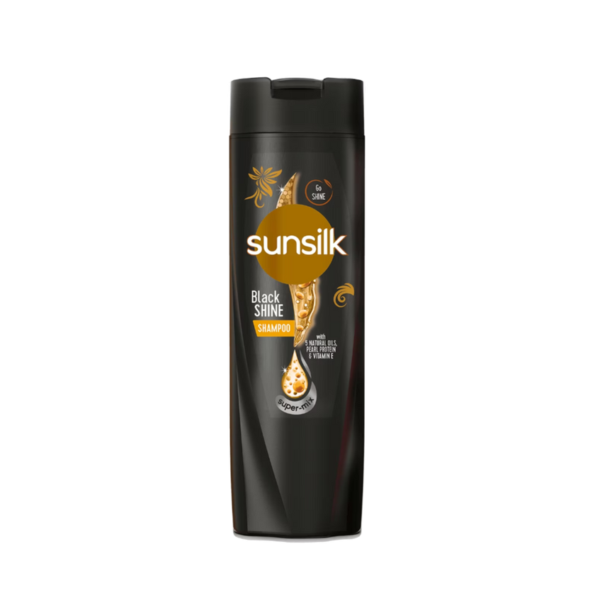 Sunsilk Black Shine Shampoo 185ml