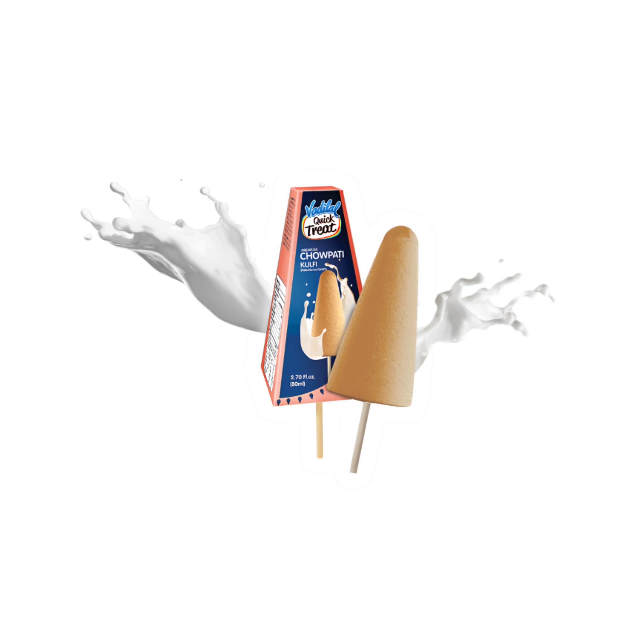Vadilal Chowpati Kulfi 80ml