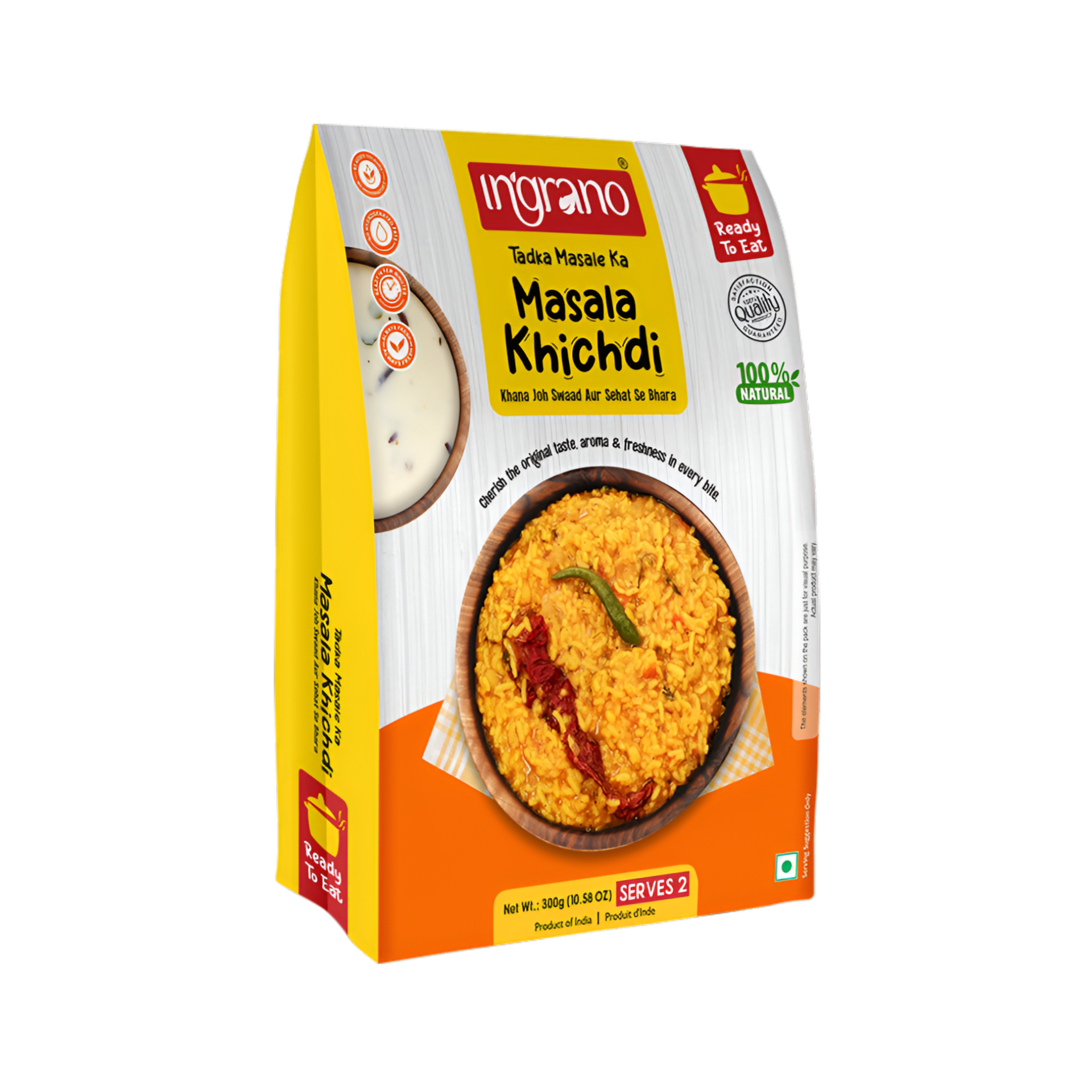 Ingrano Ready to Eat Masala Khichdi 285g