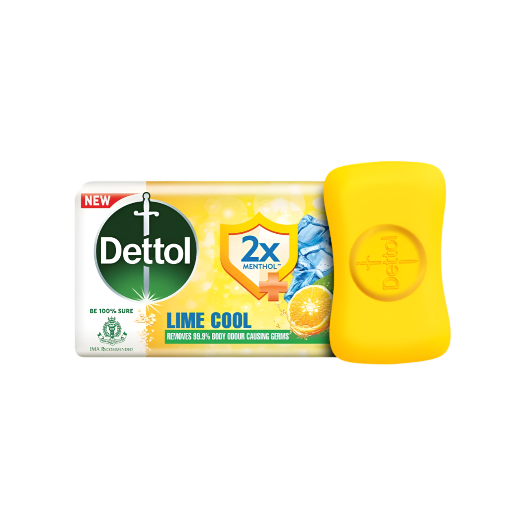 Dettol Lime Cool Body Soap 125g