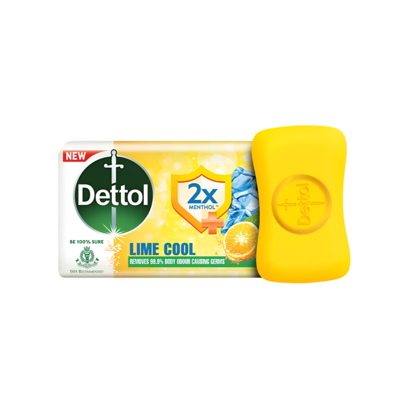Dettol Lime Cool Body Soap 125g
