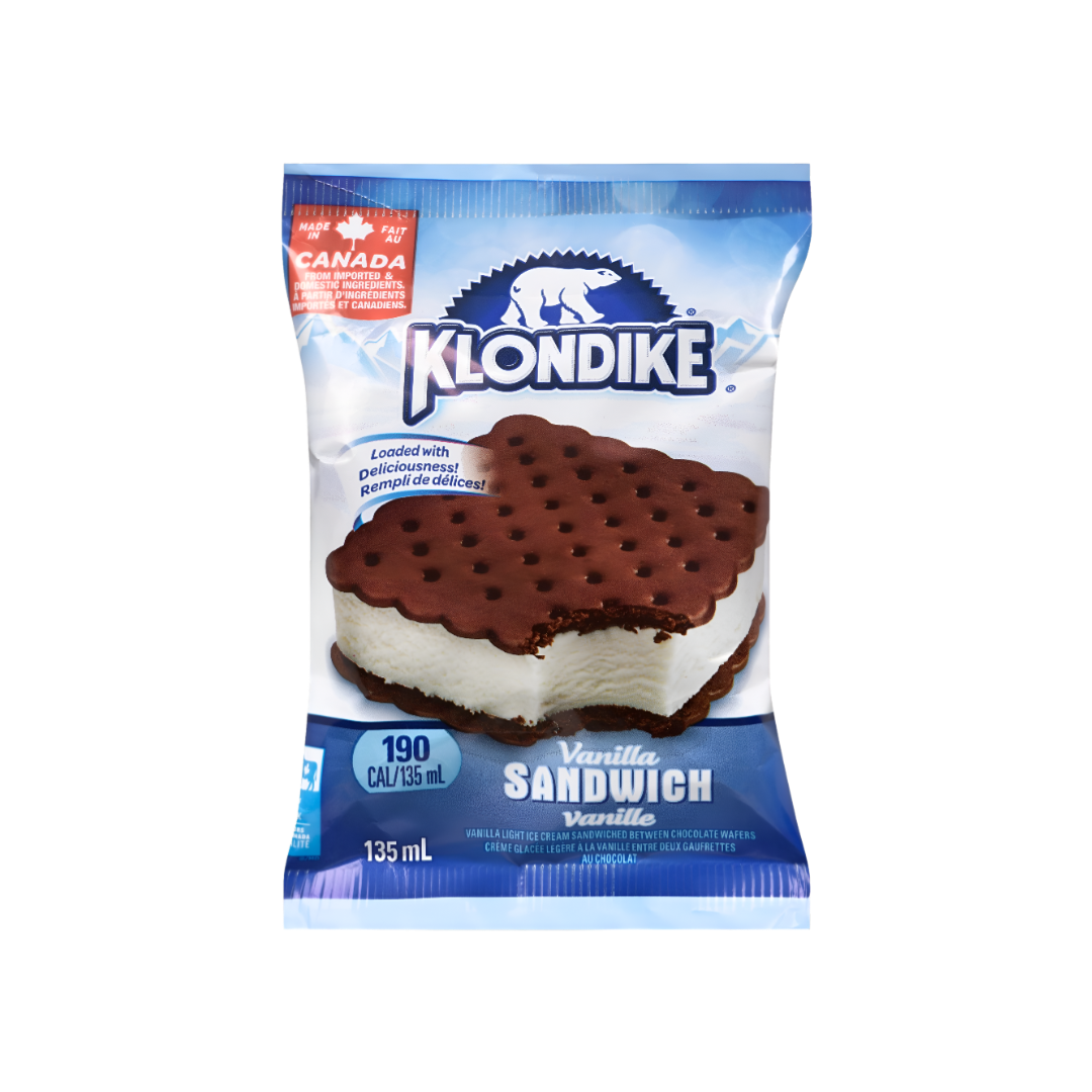 Klondike Vanilla Sandwich Ice Cream 130ml