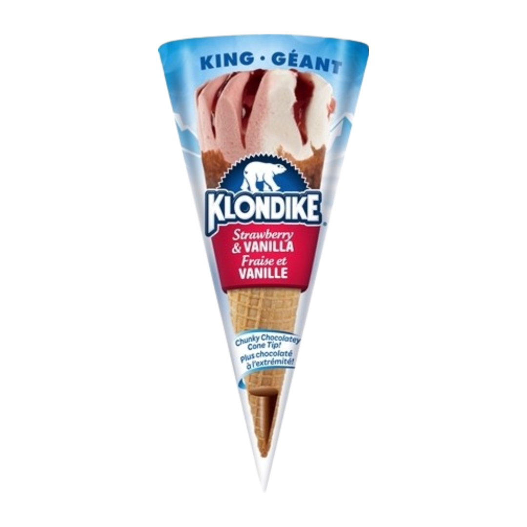 Klondike Strawberry & Vanilla Ice Cone 180ml