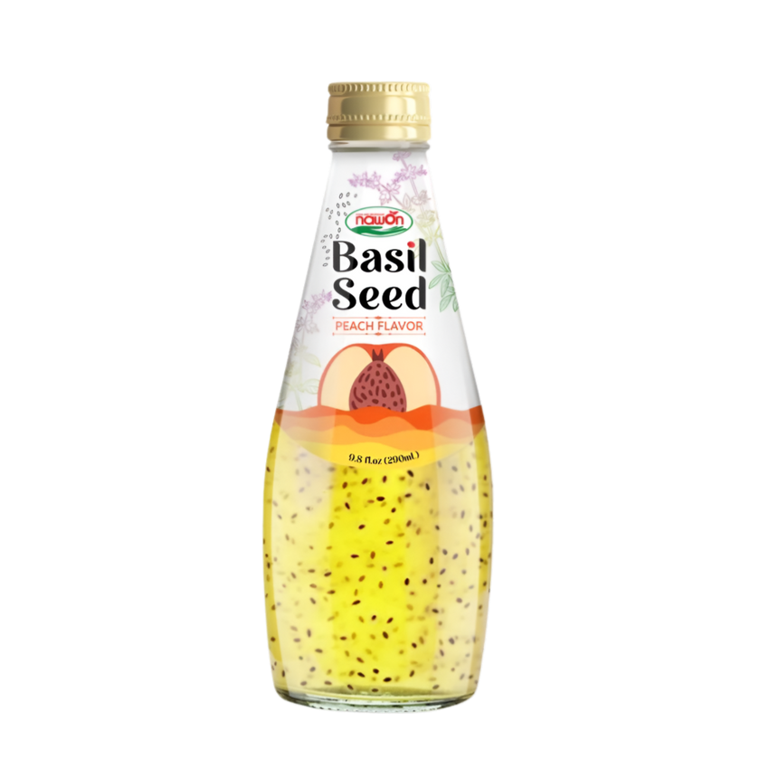 Nawon Peach Drink With Chia Seeds 290ml