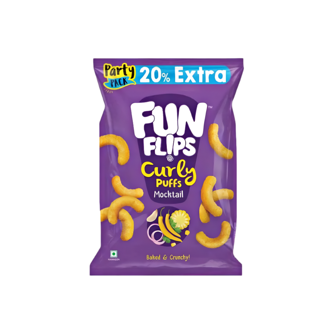 Fun Flips Mocktail Puffs 65g