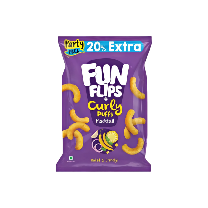 Fun Flips Mocktail Puffs 65g
