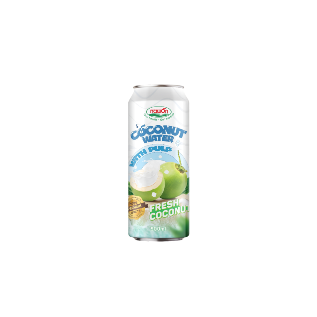 Nawon Coconut Water With Pulp 490ml
